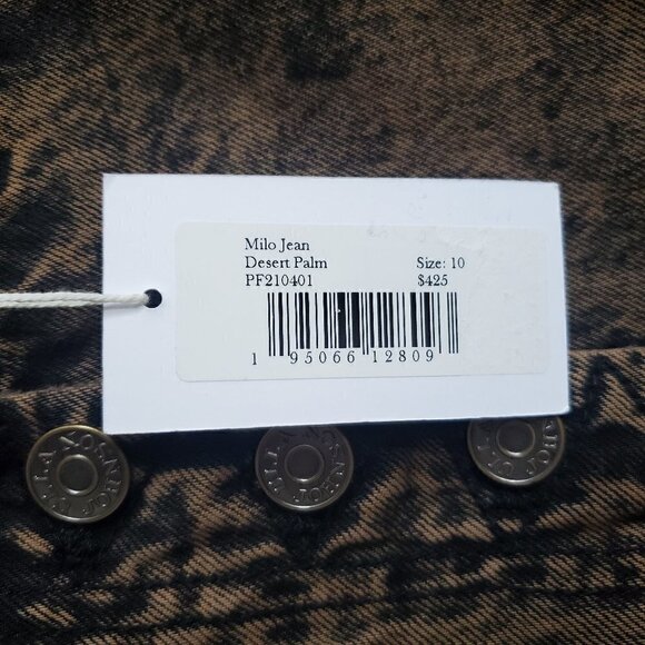 Ulla Johnson Milo High Waisted Flare Leg Jeans - Picture 8 of 9